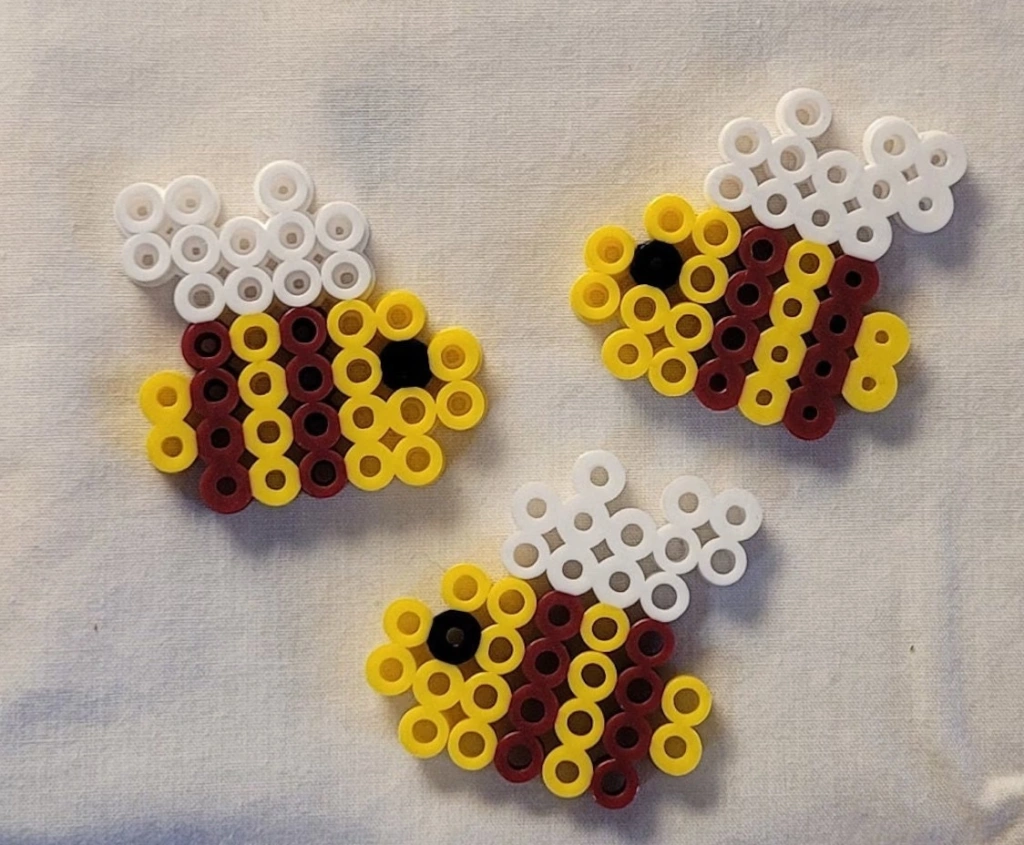 small bees perler beads
